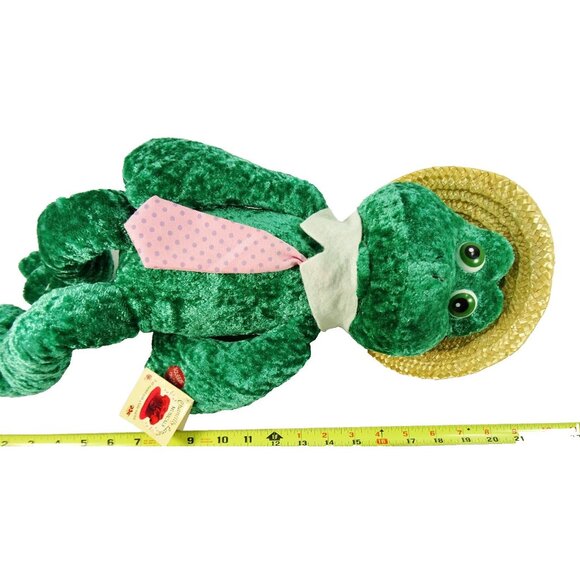 Animated Singing Frog Plush Chantilly Lane Musicals What a Wonderful World Works - Picture 11 of 11